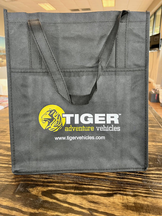 Tiger bag: gold & black