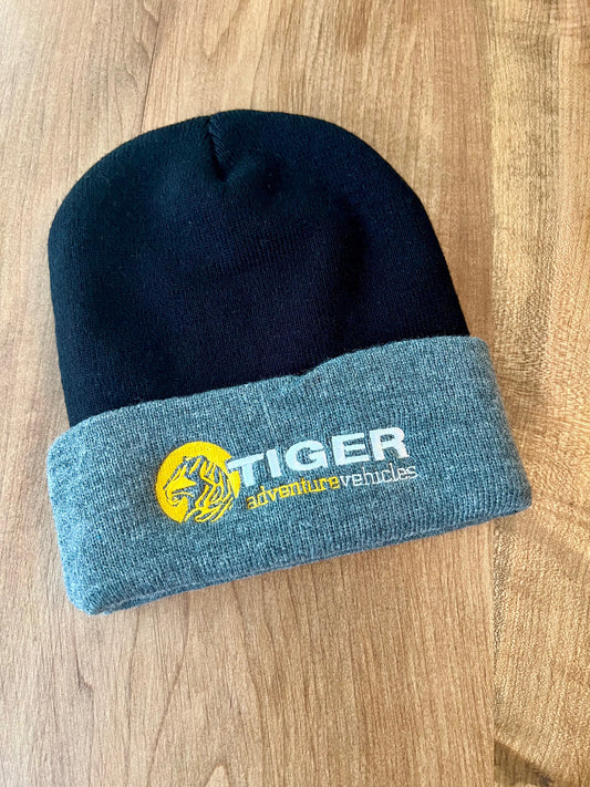 Tiger beanie front